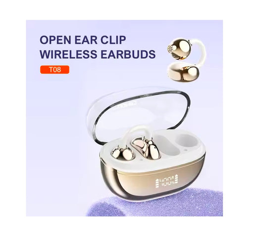 LDNIO TWS T08 Open Ear Clip Wireless Earbuds